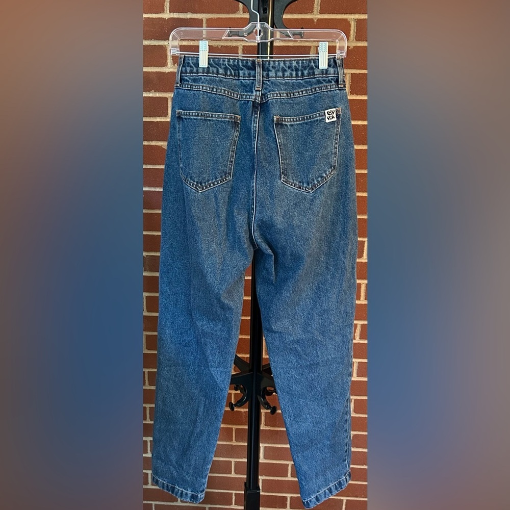 Lucy &β Yak Dana Mom Jeans π Vintage Denim π± Sustainable 90s Streetwear - Picture 6 of 11